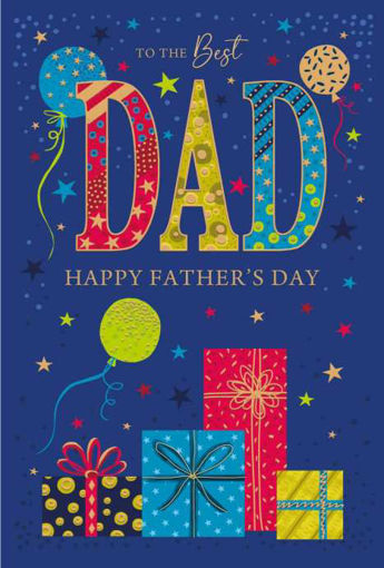 Picture of TO THE BEST DAD FATHERS DAY CARD